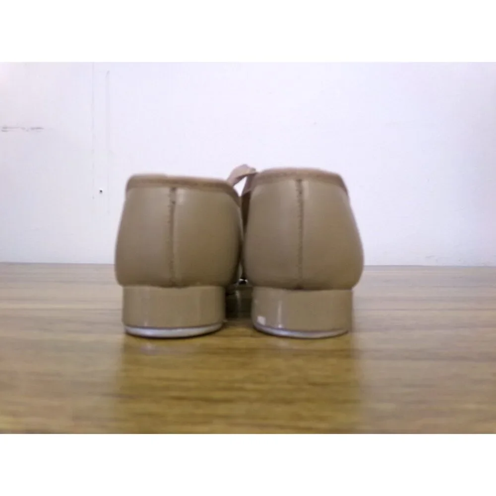 Pre-Owned Dance Tap Shoes Capezio Toddler Kids 7W Tyette Man Made Elastic Stude